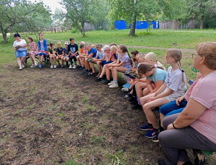 День финансовой грамотности в лагере "Березка" при Новоникулинской средней школе.