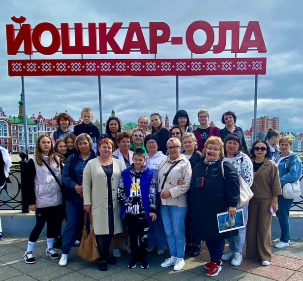Группа туристов из села Новое Никулино посетила город Йошкар-Олу.