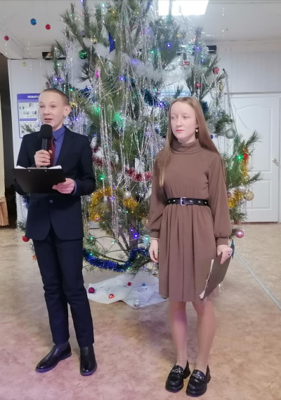 Новогодние чудеса в Новоникулинской средней школе.