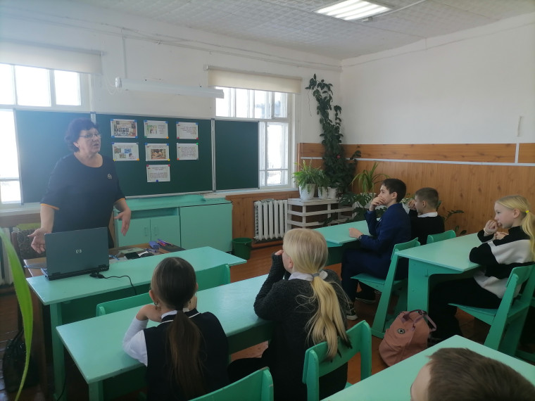 День русского языка в Новоникулинской средней школе.