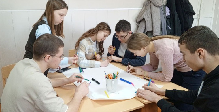 Социальный проект в Новоникулинской средней школе.