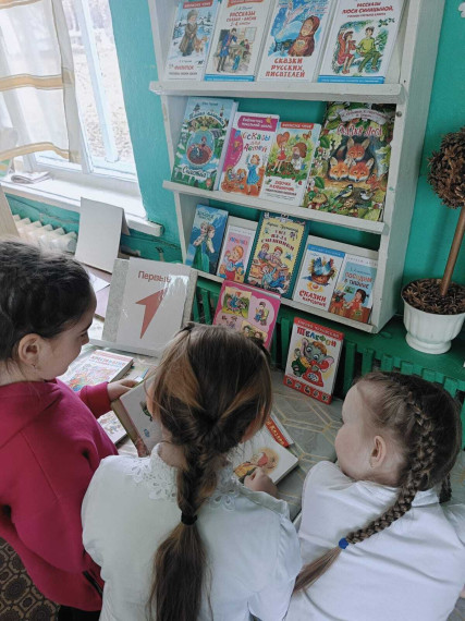 День книги в Новоникулинской средней школе.