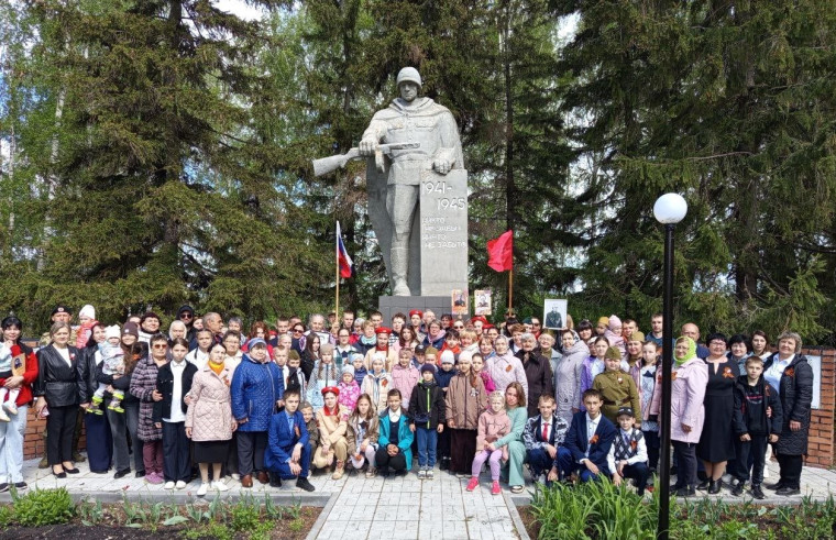 День Победы в селе Новое Никулино.